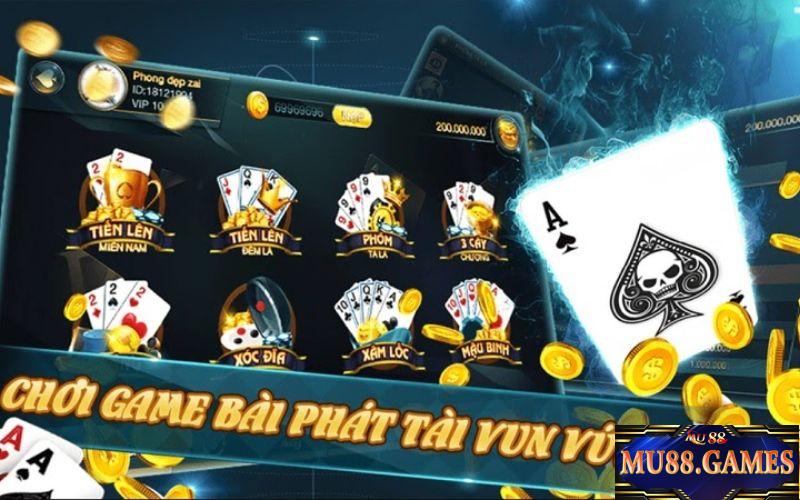 Game bài đổi thưởng trực tuyến Mu88 là gì?